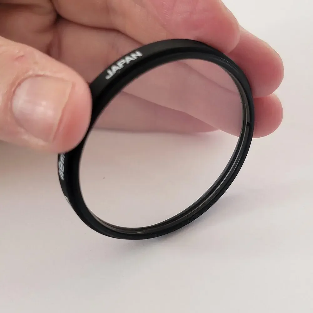 Hoya 49mm UV(0) Camera Lens Filter Black UV Protector Screw-In Japan Digital